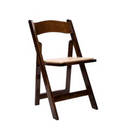 Fruitwood Folding Chair