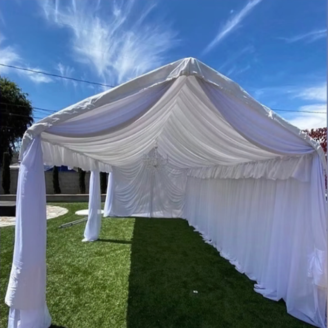 10ft × 40ft Classic Style Draped Tent