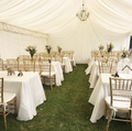 10ft × 40ft Classic Style Draped Tent