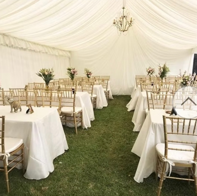 20ft × 20ft Classic Style Draped Tent