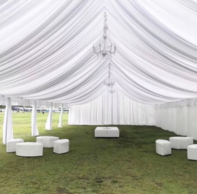 30ft × 50ft Classic Style Draped Tent