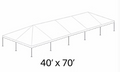 White Top Tent 40x70'
