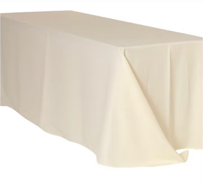 6ft Polyester Rectangular Linen